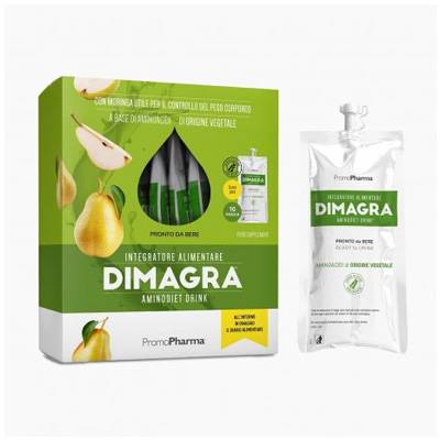 Dimagra Aminodiet Drink gusto pera 10pz 